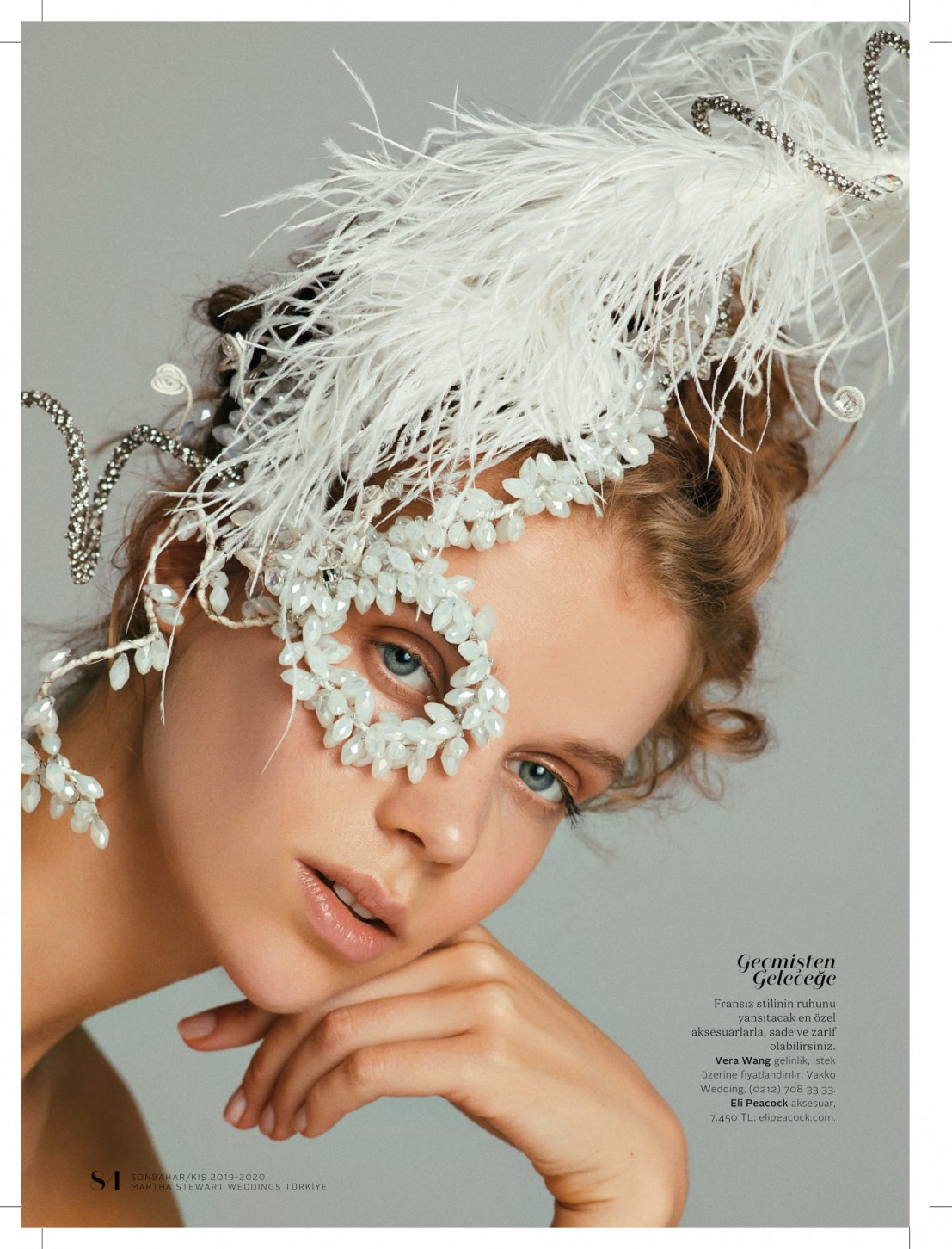 Elle O. for Martha Stewart Weddings Magazine  '19